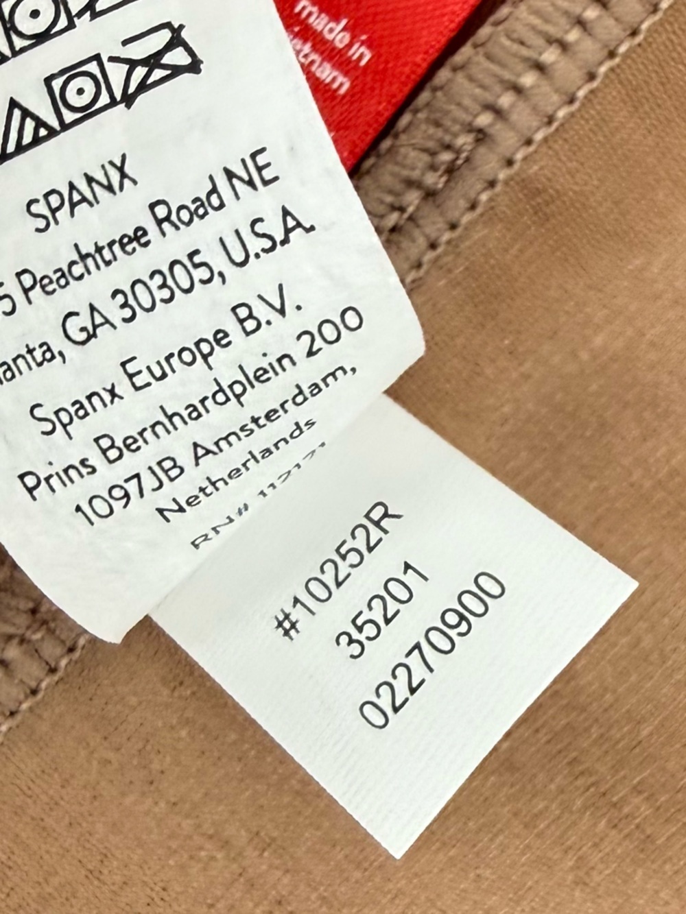 Spanx SPANXshape Invisible Girlshort Thinstincts 2.0 Cafe Au Lait 1X 10252R NWT - Picture 10 of 12